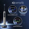 Oral-B iO Series 10 Lunar Gold Special Edition elektromos fogkefe, Fekete