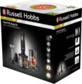 Russell Hobbs Matte Black 24702-56 3 in 1 botmixer, 500W, Fekete