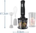 Russell Hobbs Matte Black 24702-56 3 in 1 botmixer, 500W, Fekete
