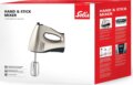 Solis Hand & Stick 8371 kézi mixer, 400W, ezüst
