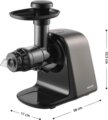 Sencor SSJ 0900BK lassú gyümölcsprés, 150W, fekete