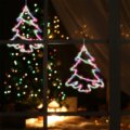 Home KID 502 B/M LED-es fenyő ablakdísz, színes