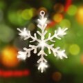 Home KID 701/WW LED-es hókristály ablakdísz, melegfehér