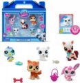 Littlest Pet Shop, Téli játékfigura szett, 2. széri, 5 db-os