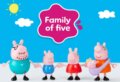 Peppa Malac, Peppa ötfős családja