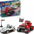 LEGO® Sonic the Hedgehog™, Silver autója Knuckles monster truckja ellen