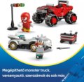 LEGO® Sonic the Hedgehog™, Silver autója Knuckles monster truckja ellen
