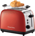 Russell Hobbs Colours Plus+ 26554-56 kenyérpirító, 2 szeletes, piros