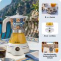 Ariete Moka Aroma Positano 1358 kotyogós kávéfőző, 4 személyes