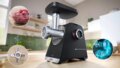 Bosch MultiPower MFWS650B Serie 6 húsdaráló, 2100W, Fekete-ezüstmetál