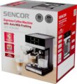 Sencor SES 4060BK espresso kávéfőző, Fekete