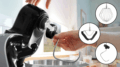 Bosch MUM 5 Serie 4 MUM5XC4E konyhai robotgép mérleggel, 1000W, fekete