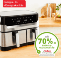 Tefal Dual Easy Fry & Grill EY905D10 forrólevegős sütő (8,3 l)
