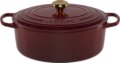 Le Creuset Signature ovális öntöttvas sütő-főzőedény, 31cm, 6,3 l, rhone