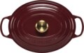 Le Creuset Signature ovális öntöttvas sütő-főzőedény, 31cm, 6,3 l, rhone