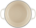 Le Creuset Signature kerek öntöttvas sütő-főzőedény, 20cm, 2,4 l, habcsók