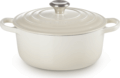 Le Creuset Signature kerek öntöttvas sütő-főzőedény, 20cm, 2,4 l, habcsók