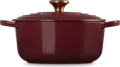 Le Creuset Signature kerek öntöttvas sütő-főzőedény, 20cm, 2,4 l, rhone