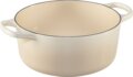 Le Creuset Signature kerek öntöttvas sütő-főzőedény, 24cm, 4,2 l, habcsók