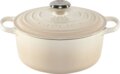 Le Creuset Signature kerek öntöttvas sütő-főzőedény, 24cm, 4,2 l, habcsók