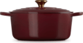 Le Creuset Signature kerek öntöttvas sütő-főzőedény, 28cm, 6,7 l, rhone