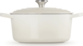 Le Creuset Signature kerek öntöttvas sütő-főzőedény, 26cm, 5,3 l, habcsók
