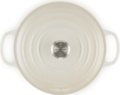 Le Creuset Signature kerek öntöttvas sütő-főzőedény, 26cm, 5,3 l, habcsók