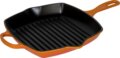 Le Creuset Signature öntöttvas grill serpenyő, 26 cm, piros
