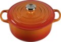 Le Creuset Signature kerek öntöttvas sütő-főzőedény, 20cm, 2,4 l, vulkán