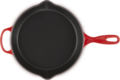 Le Creuset Öntöttvas mély serpenyő, 26 cm, piros