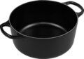 Le Creuset Signature kerek öntöttvas sütő-főzőedény, 24cm, 4,2 l, fekete