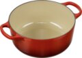 Le Creuset Signature kerek öntöttvas sütő-főzőedény, 20cm, 2,4 l, cseresznyepiros