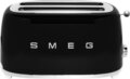 SMEG TSF02BLEU kenyérpirító, 4 szeletes, fekete