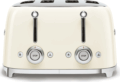 SMEG TSF03CREU kenyérpirító, 4 szeletes, krémszín