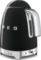 SMEG Retro vízforraló állítható hőfokkal, 1,7 l, fekete