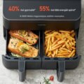 Cosori Dual Basket forrólevegős sütő (2 x 4,25 l)