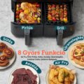 Cosori Dual Basket forrólevegős sütő (2 x 4,25 l)