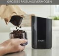 Krups F20342 kávédaráló, 200W, Fekete
