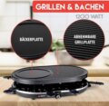 Alpina Switzerland 871125218240 raklett grillsütő, 1200W