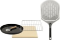 G3 Ferrari Pronto Pizza 2 Minuti G10186 pizzasütő, 1700W, fekete