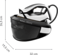 Tefal Express Vision SV8156E0 gőzállomás, 2800W, fekete-fehér