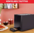 Tefal Digital TT640810 kenyérpirító, 2 szeletes, fekete