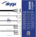 Akyga Classic C1 (500W, 80Plus®, ATX)