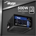 Akyga Classic C1 (500W, 80Plus®, ATX)